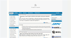 Desktop Screenshot of dinhvuport.com.vn